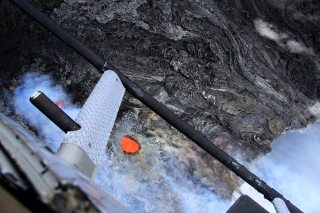 Lava Vent Aerial photo