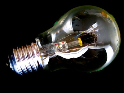 Transparent light body internal parts