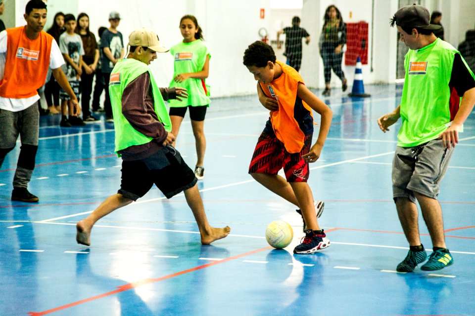 26.11.2019 - Atividades esportivas do projeto Construindo Saberes - Foto: Gustavo Vara