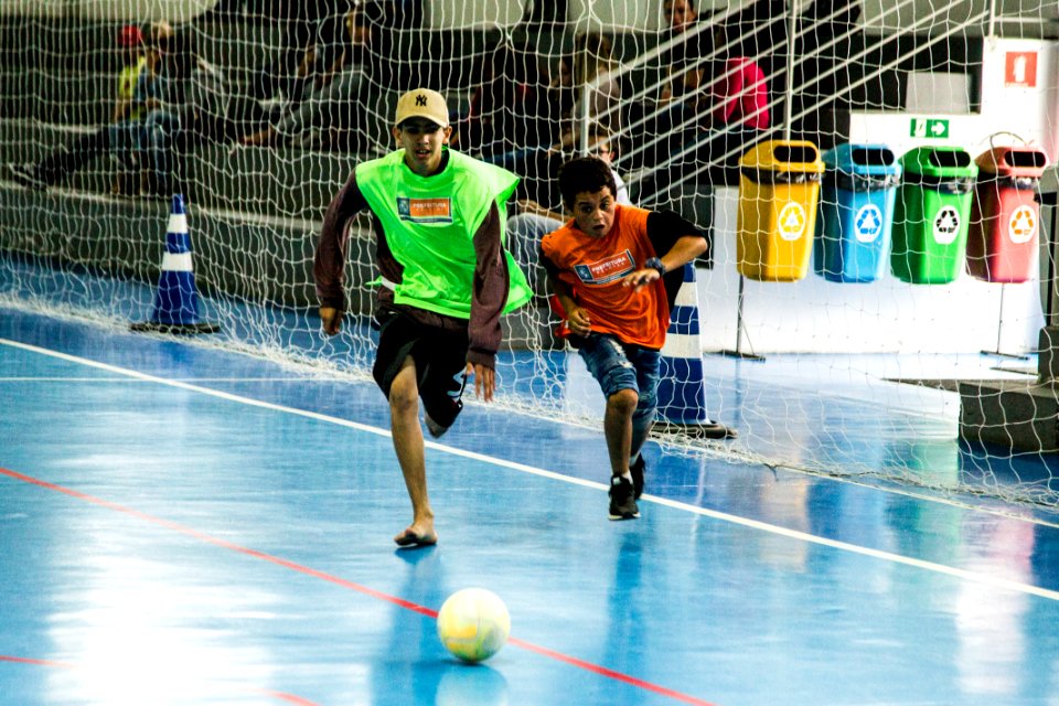 26.11.2019 - Atividades esportivas do projeto Construindo Saberes - Foto: Gustavo Vara