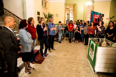 11.11.2019 - Prefeita Paula Mascarenhas participa da abertura da Mostra de Trabalhos Escolares sobre Cultura Afro-indígena - Foto: Gustavo Vara