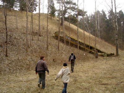 On 9th day Soviets created hills