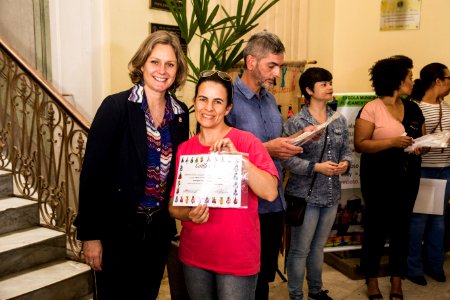 11.11.2019 - Prefeita Paula Mascarenhas participa da abertura da Mostra de Trabalhos Escolares sobre Cultura Afro-indígena - Foto: Gustavo Vara