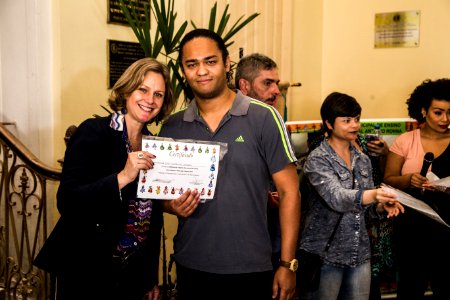 11.11.2019 - Prefeita Paula Mascarenhas participa da abertura da Mostra de Trabalhos Escolares sobre Cultura Afro-indígena - Foto: Gustavo Vara