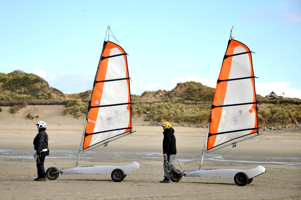 Land sailing - Quend Plage - Picardie