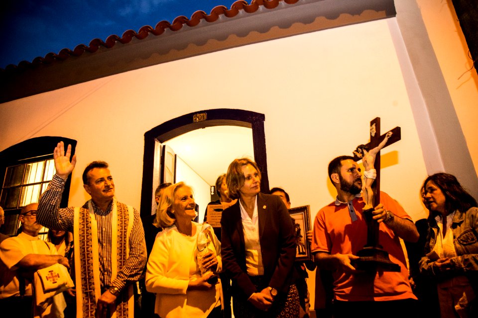 12.11.2019 - Prefeita Paula Mascarenhas participa da missa de ação de graças e inauguração da nova sede do Banco de Alimentos Madre Tereza de Calcutá - Foto: Gustavo Vara