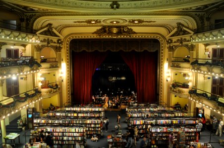 El Ateneo Grand Splendid - Bookshop - Buenos Aires - Argentina. photo