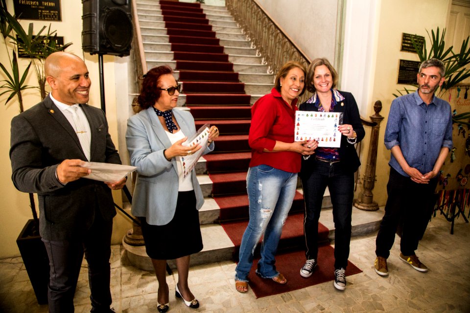 11.11.2019 - Prefeita Paula Mascarenhas participa da abertura da Mostra de Trabalhos Escolares sobre Cultura Afro-indígena - Foto: Gustavo Vara