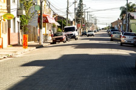 07.11.2019 - Caminhada de entrega da rua Frederico Bastos, no Fragata, requalificada pela SMOP - Foto: Gustavo Vara