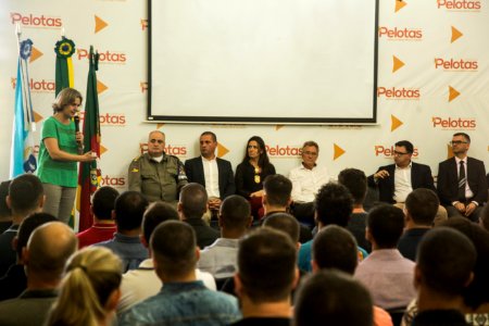 08.11.2019 - Solenidade de abertura do curso de formação para novos Guardas Municipais  - Foto: Gustavo Vara