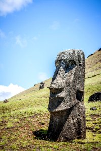 Moai en Rano Raraku