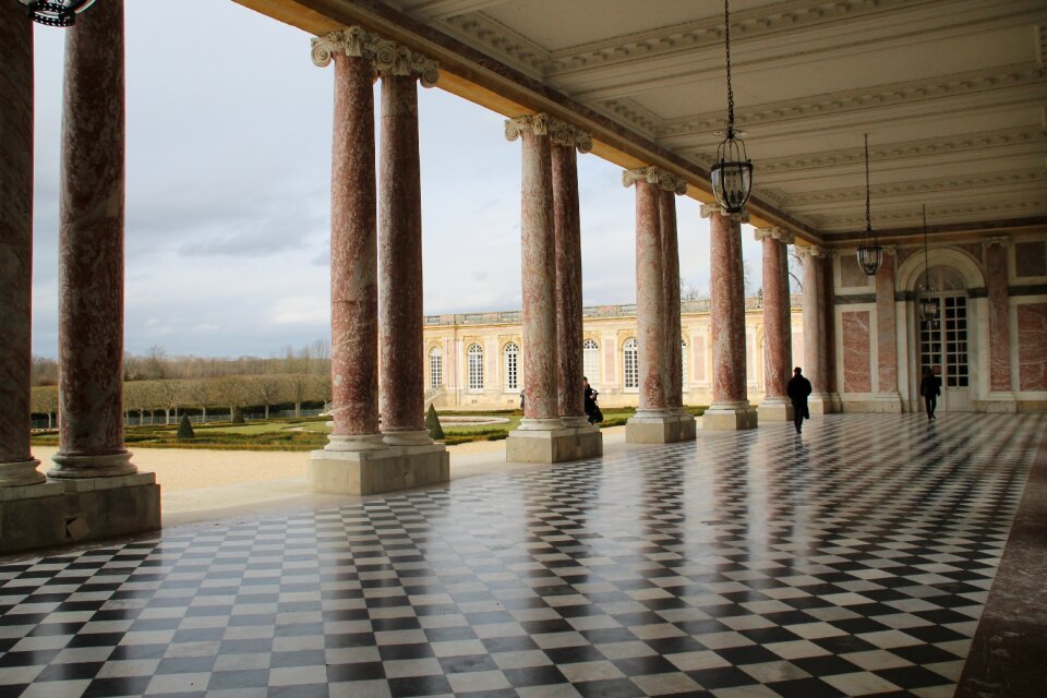 Small trianon columns france