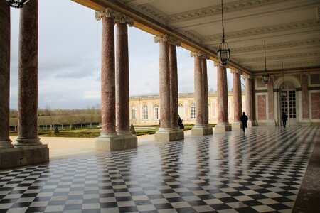 Small trianon columns france