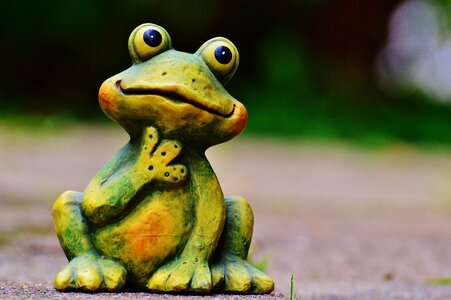 Green animal cute