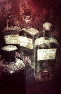 Bottles ancient chemistry