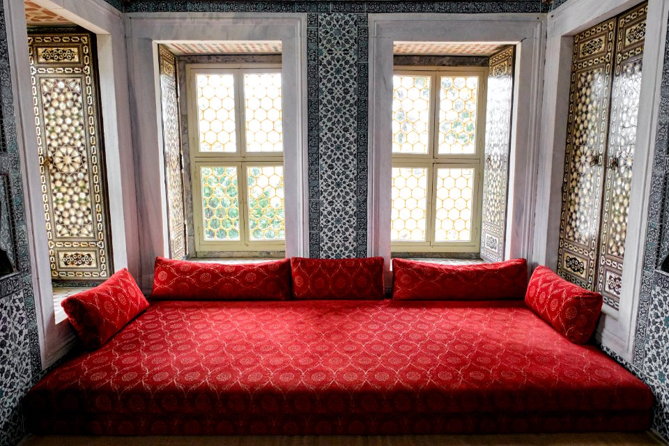 Habitación en el Palacio de Topkapi, Estambul.