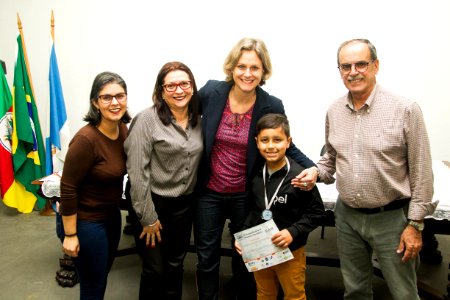 29.10.2019 - Prefeita Paula Mascarenhas realiza a entrega da premiação da olimpíada de Astronomia e Astronáutica - Foto: Gustavo Vara