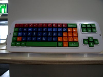CeBIT 2007 - child keyboard
