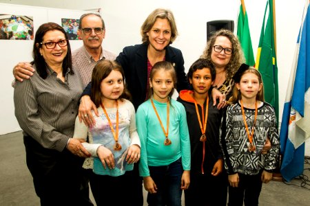29.10.2019 - Prefeita Paula Mascarenhas realiza a entrega da premiação da olimpíada de Astronomia e Astronáutica - Foto: Gustavo Vara