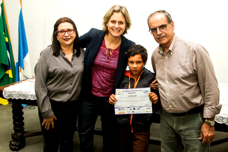 29.10.2019 - Prefeita Paula Mascarenhas realiza a entrega da premiação da olimpíada de Astronomia e Astronáutica - Foto: Gustavo Vara