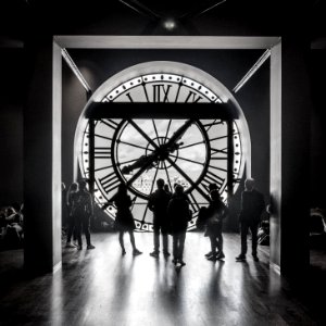 Vista de París desde el Musée d'Orsay. photo