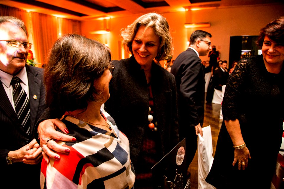 22.10.2019 - Prefeita Paula Mascarenhas e o vice Idemar Barz participam do jantar da ACP e CDL para os homenageados de 2019 - Foto: Gustavo Vara