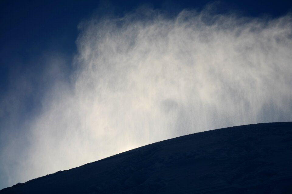 Fog sun backlighting