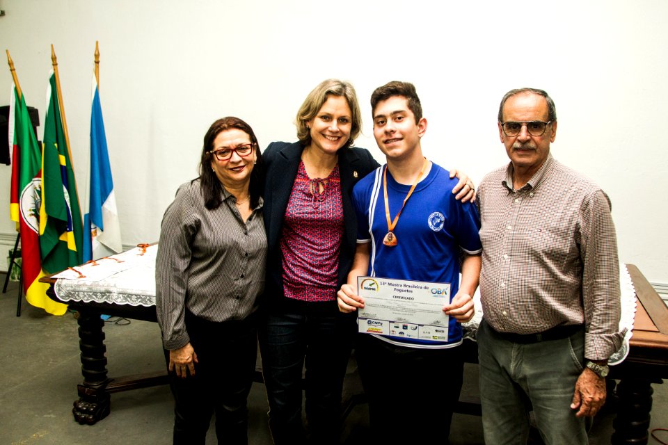 29.10.2019 - Prefeita Paula Mascarenhas realiza a entrega da premiação da olimpíada de Astronomia e Astronáutica - Foto: Gustavo Vara