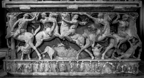 Sarcófago en el Museo Arqueológico de Estambul.
