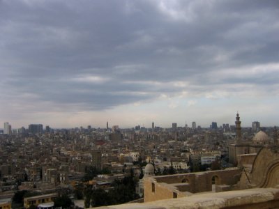 Vista de El Cairo desde la Ciudadela