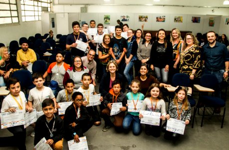 29.10.2019 - Prefeita Paula Mascarenhas realiza a entrega da premiação da olimpíada de Astronomia e Astronáutica - Foto: Gustavo Vara