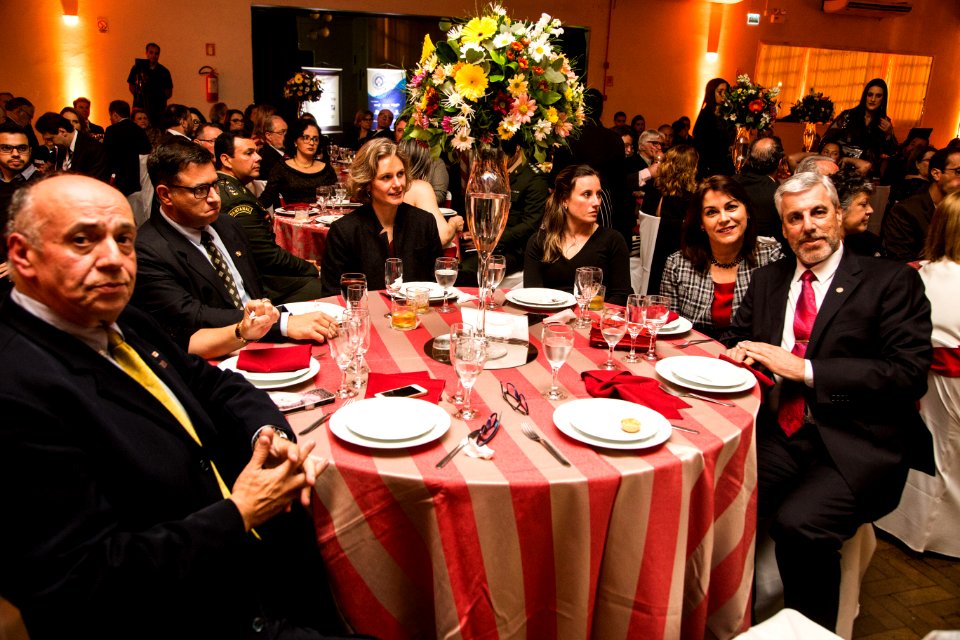 22.10.2019 - Prefeita Paula Mascarenhas e o vice Idemar Barz participam do jantar da ACP e CDL para os homenageados de 2019 - Foto: Gustavo Vara