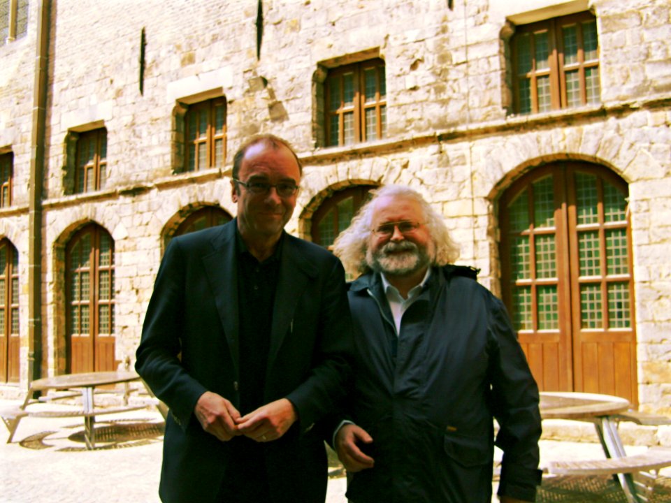 Robert Menasse & Jan Theuninck in Ypres