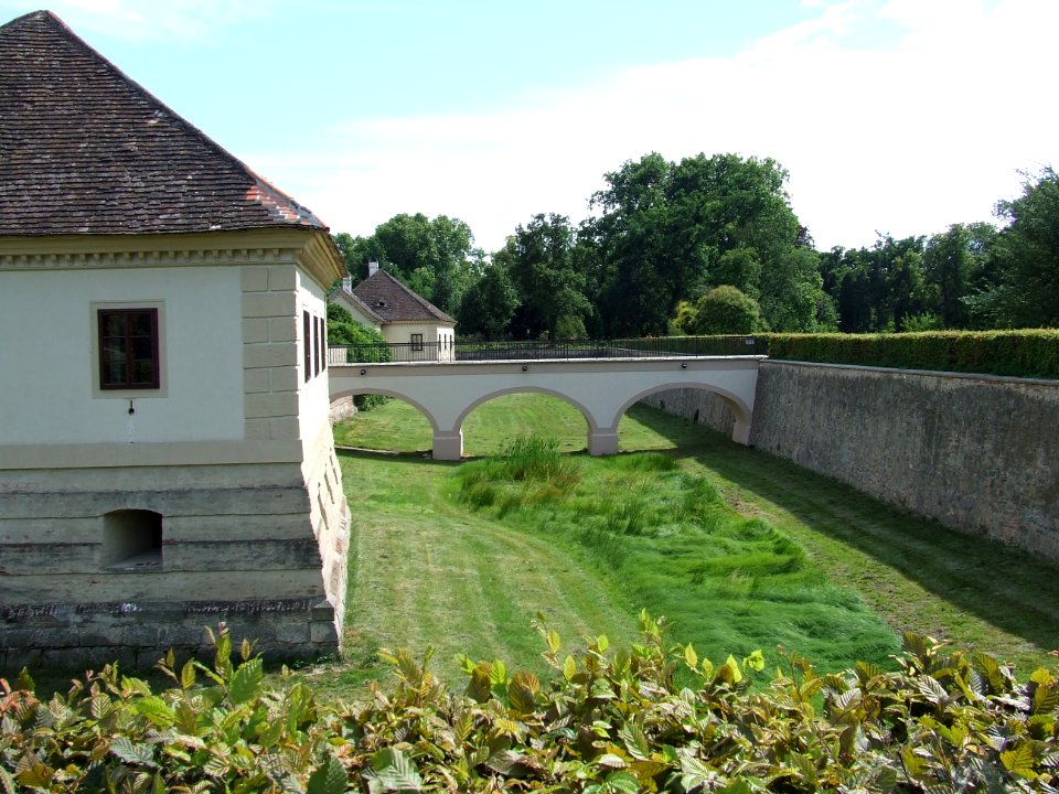 Foso del Schloss Grafenegg