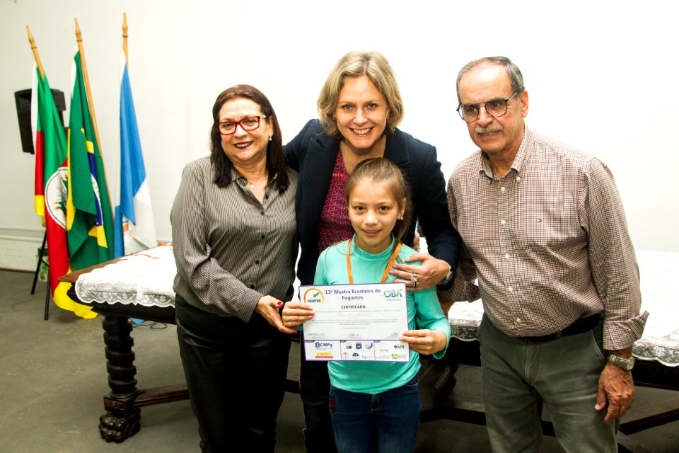 29.10.2019 - Prefeita Paula Mascarenhas realiza a entrega da premiação da olimpíada de Astronomia e Astronáutica - Foto: Gustavo Vara