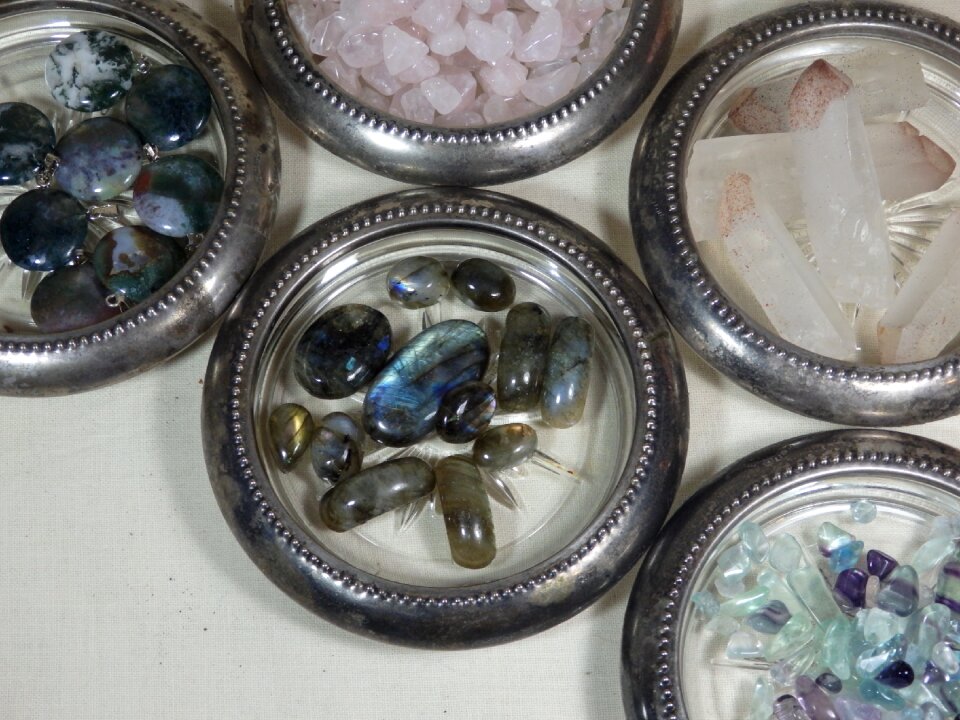 Agate fluorite semi-precious stones