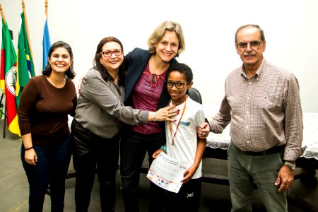 29.10.2019 - Prefeita Paula Mascarenhas realiza a entrega da premiação da olimpíada de Astronomia e Astronáutica - Foto: Gustavo Vara