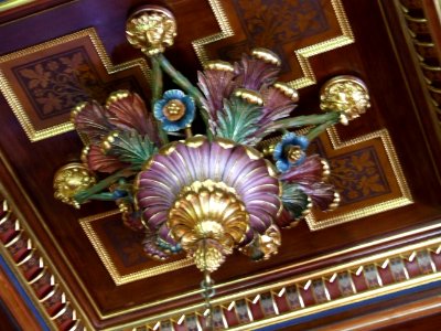Detalle del techo del Schloss Grafenegg