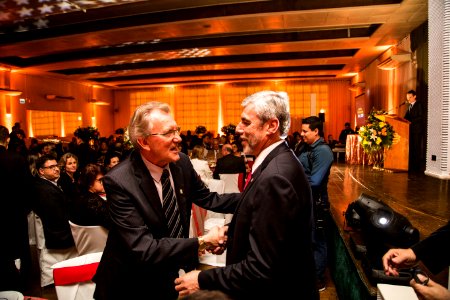 22.10.2019 - Prefeita Paula Mascarenhas e o vice Idemar Barz participam do jantar da ACP e CDL para os homenageados de 2019 - Foto: Gustavo Vara