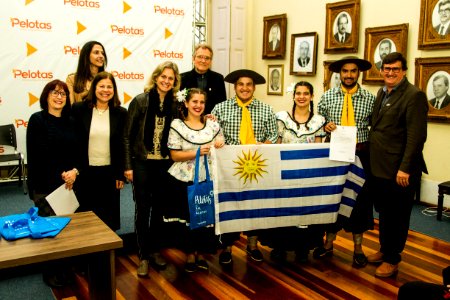 16.10.2019 - Prefeita Paula Mascarenhas realiza a abertura oficial do 4º Fifap e recepção aos 50 artistas participantes - Foto: Gustavo Vara