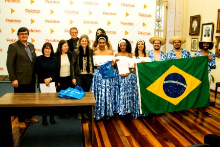 16.10.2019 - Prefeita Paula Mascarenhas realiza a abertura oficial do 4º Fifap e recepção aos 50 artistas participantes - Foto: Gustavo Vara