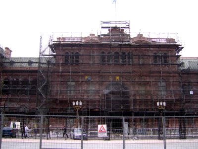 Casa Rosada en restauración, Buenos Aires