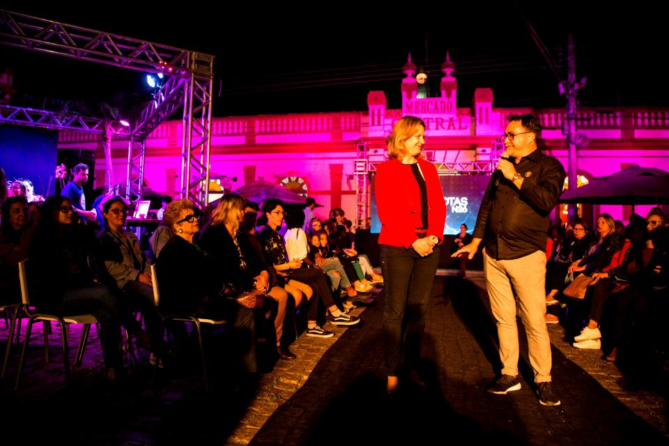 09.10.2019 - Prefeita Paula Mascarenhas participa da abertura do Moda Pelotas - Foto: Gustavo Vara