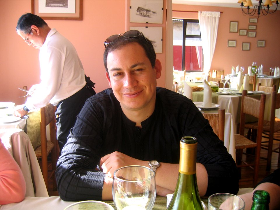 En el "Logroño", restaurante de San Antonio.