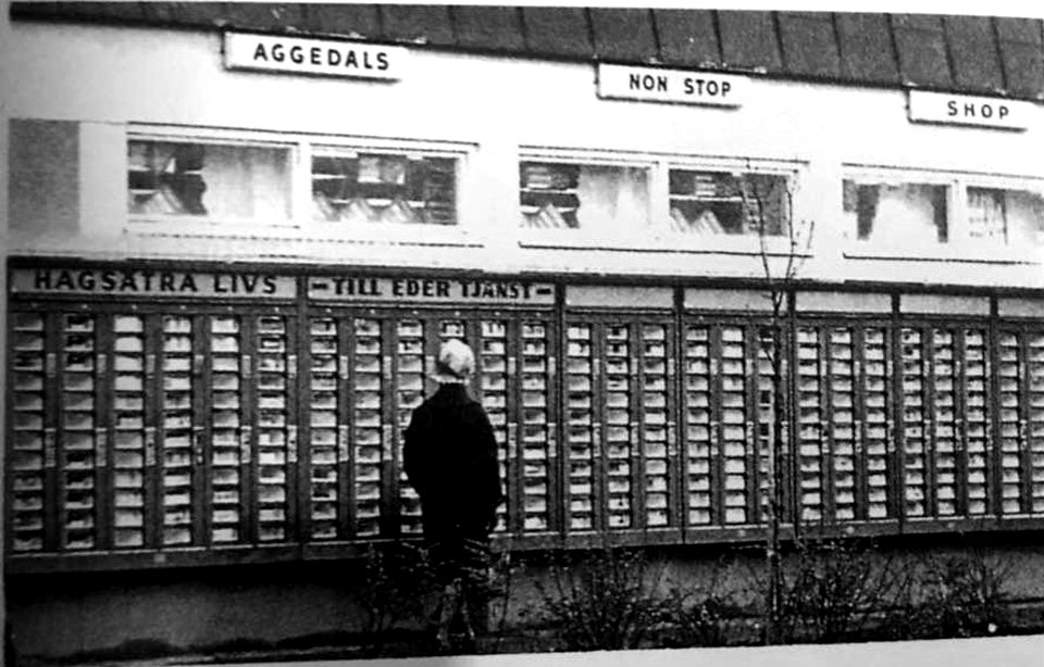 Aggedals Livs - automatväggen