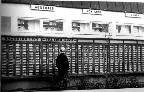 Aggedals Livs - automatväggen