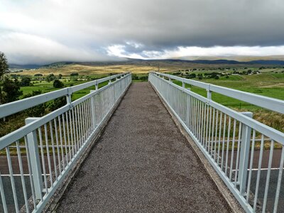 Crossing vanishing point destination photo