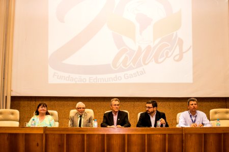 01.10.2019 - Vice-prefeito Idemar Barz prestigia o 20º Aniversário da Fapeg - Foto Michel Corvello