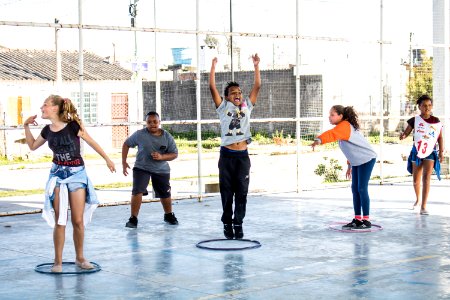 26.09.2019 - Atividades do projeto Gurizada Vida Ativa no núcleo Dunas - Foto Michel Corvello