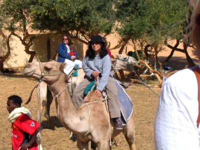 Visita a un pueblo nubio